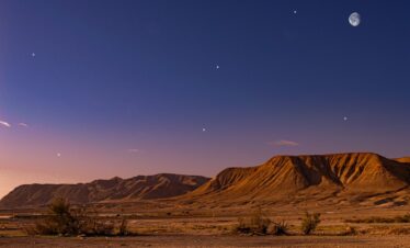 desert at night