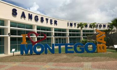 I love Montego Bay freestanding signage