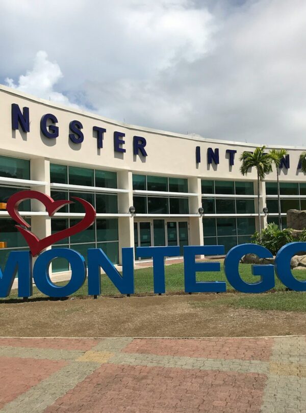 I love Montego Bay freestanding signage