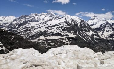 snow-covered mountain