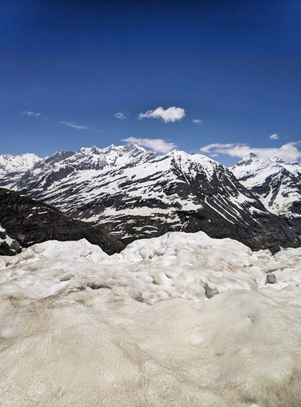 snow-covered mountain