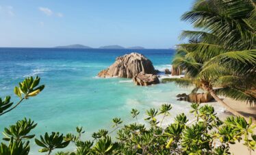 large rocks on the Island