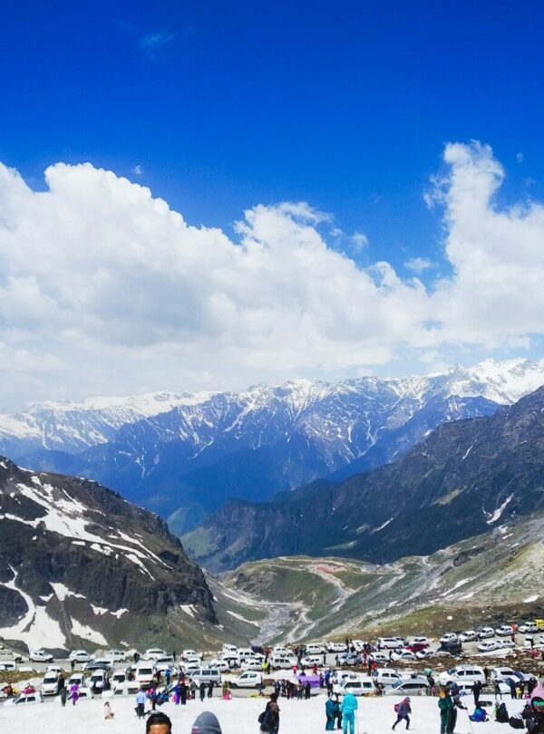 people on snow covered mountain during daytime