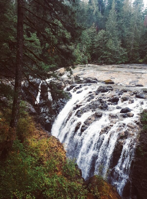 cascading waterfalls